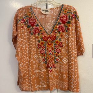 Savanna Jane embroidered shirt